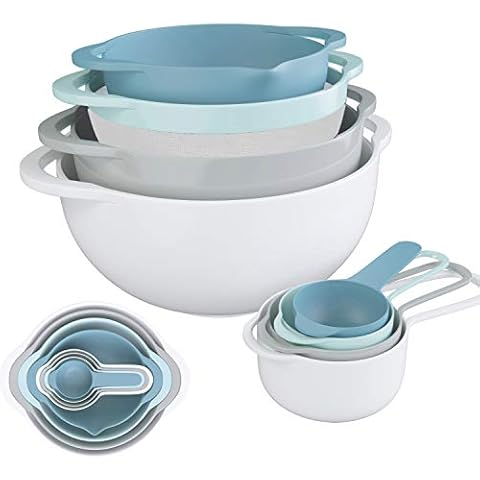 YINGJEE Cuencos Cocina 8 Piezas Bol Reposteria Cover