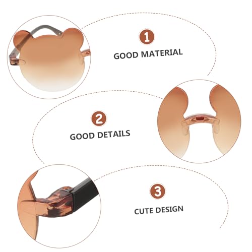 BESTYASH 5pcs Sunglasses Cute Cartoon UV Protection Eyewear for Parties Birthdays and Fashionable Shades4