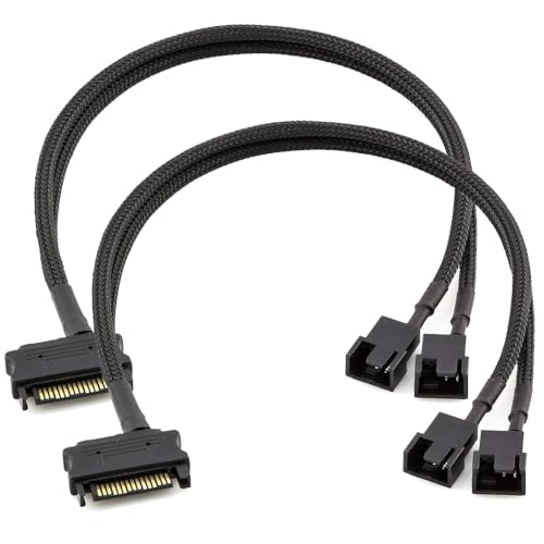 Cable SATA a ventilador PC Gebildet para solucionar la falta de conectores en placa