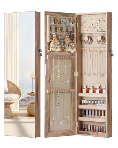 Nicetree Mirror Jewelry Cabinet