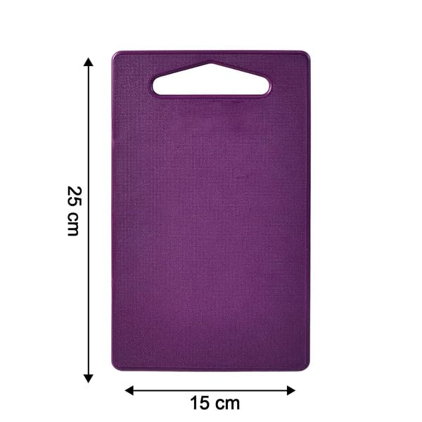 Image of SUPERMOM Chopping Board 1 Pc - Unbreakable Plastic Food Grade Cutting Board for Vegetables Fruits - Lightweight Durable Easy Grip Chopping Board for Daily Kitchen Use, Multipurpose Food Prep Board