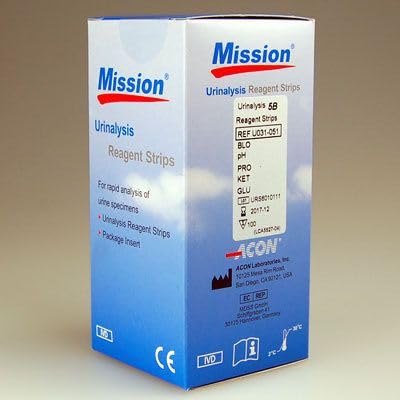 MISSION Urine Test Strips, 10 Parameter, pack of 100 strips-image-7