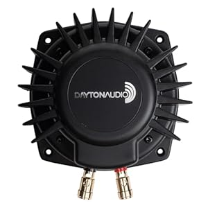 Dayton Audio BST-1 High Power Pro Tactile Bass Shaker 50 Watts RMS, 4 Ohms Impedance – Turn Any Surface into a Speaker System – Generates Subwoofer Lows