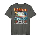 Caribbean Family Cruise 2025 Vacation Matching Tee