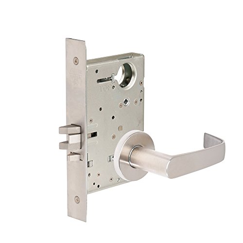 CORBINRUSSWIN ML2042-NSA-626-LC 626 Satin Chrome, Lever NSA Newport, Entrance/Entry/Office, Steel; Stainless Steel; Brass