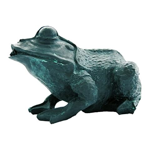 Ubbink Gargoyle for Pond Small Frog 12 cm Grey Cover
