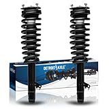 Detroit Axle - Front 2pc Struts for 03-08 Mazda 6, 2 Struts w/Coil Spring Assembly 2003 2004 2005 2006 2007 2008 Replacement Suspension