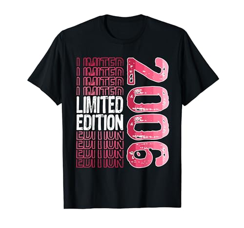 Limited Edition Vintage Retro Anno di nascita 2006 Maglietta