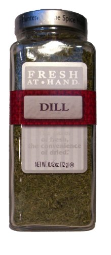 The Spice Hunter Fresh at Hand Dill, 0.42-Ounce Jars (Pack of 6)