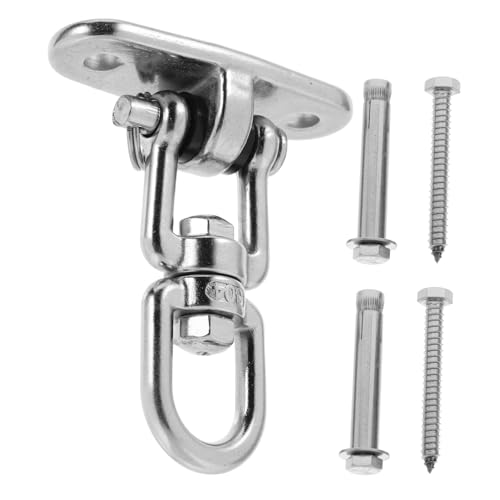 TOYANDONA Stainless Steel Ceiling Swing Hook Swing Set Hanger Hammocks Brackets Kit