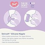 MAM Easy Start Anti-Colic Baby Bottles, Extra Slow Flow, Breastfeeding-Like Silicone Nipple Bottle, Reduces Colic, Gas, & Reflux, Easy-to-Clean, BPA-Free, Vented Baby Bottles for Newborns, 0-3 Months - Image 5