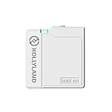 Hollyland Lark 150 Single Transmitter for Hollyland Lark 150 Solo Kit with 1 Transmitter, and 1 Lapel Microphone, 5ms Latency with 100m Transmission Range - White