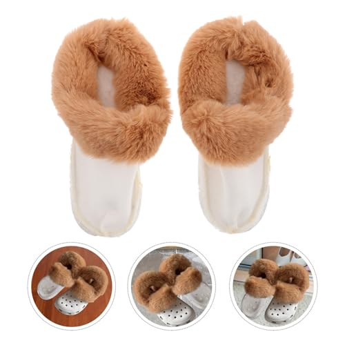 Plantillas de forro de felpa removibles para zapatos miniatura 7