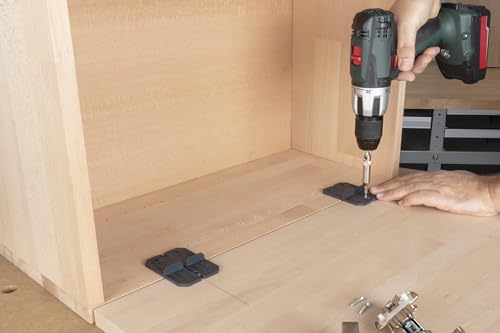 wolfcraft Boorset voor scharniergaten, Ø 35 mm, 5-dlg. I 4656000 I Voor een eenvoudige montage van inboorscharnieren, Ø 35 mm - Afbeelding 6