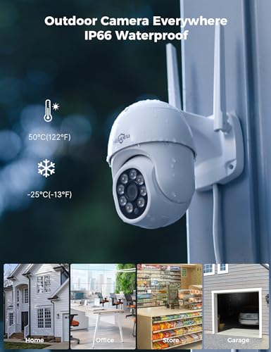 Image of Hiseeu 5MP Wireless Security Camera System,24 /7 8 Cam-Kit, 3T HDD | WiFi Pro & Plug-in Connection, IP66 Waterproof, Smart Motion Alerts, Long-Range Signal, 24 /7 Surveillance NVR Kit