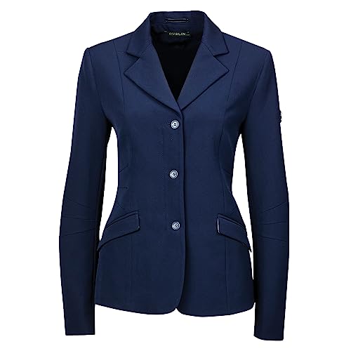 Dublin Giacca da Equitazione su Misura Casey Donna Navy