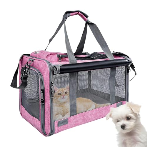 Sac de transport pour chat de qualité supérieure pour aventures en extérieur et avion - 2