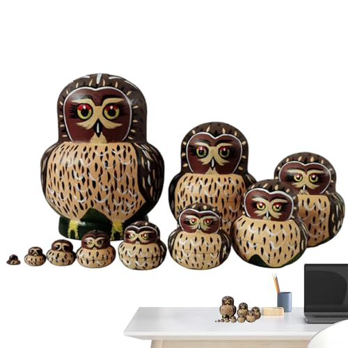Matriochki en bois idée cadeau idéale pour filles et garçons