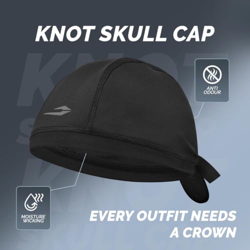 Image of DSC Cricket Helmet Skull Cap for Mens | Breathable, Sweat-Wicking, 4-Way Stretch Under-Helmet Inner Cap | Choice of Classic Slip-On or Adjustable Tie-Knot Design
