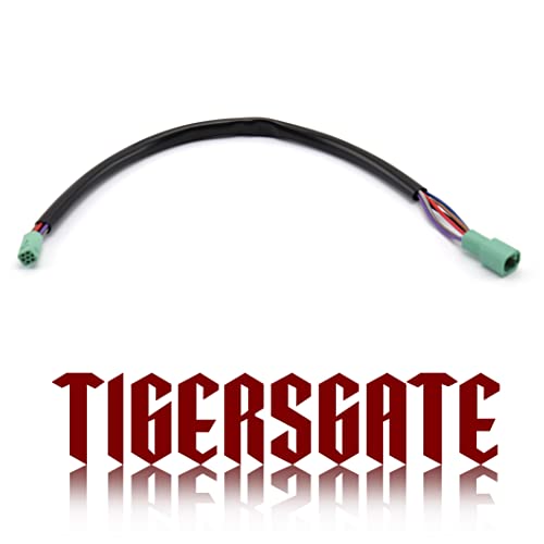 TIGERSGATE 12 Inches Electronic Throttle Fly by Wire Handlebar Harness TBW for 2008-2015 Harley Touring