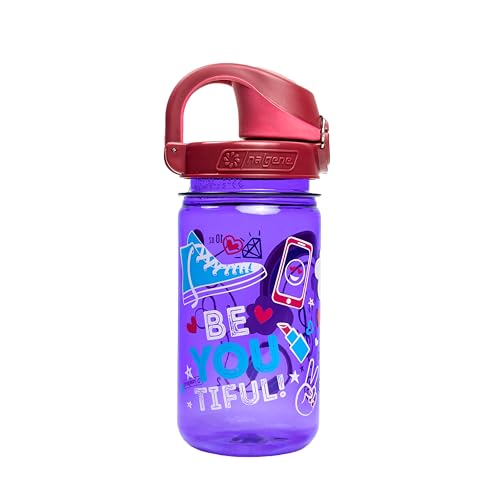 Image of Nalgene Kids' 12 oz On The Fly Lock-Top Water Bottle, BeYouTiful