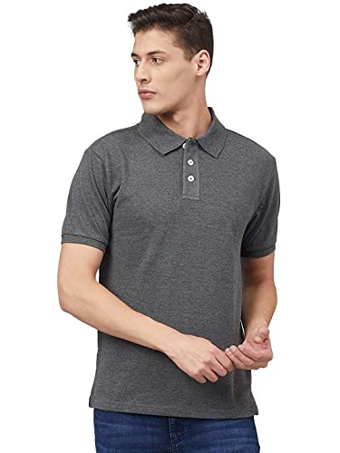 Image of CHKOKKO Men's Cotton Regular Fit Half Sleeves Polo T-Shirt