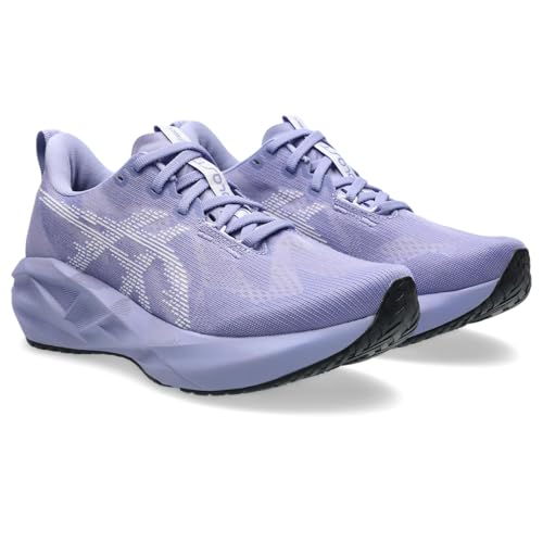 Image of ASICS Novablast 5 womens Sneaker, Bluebell /Lilac Hint, 8.5 US
