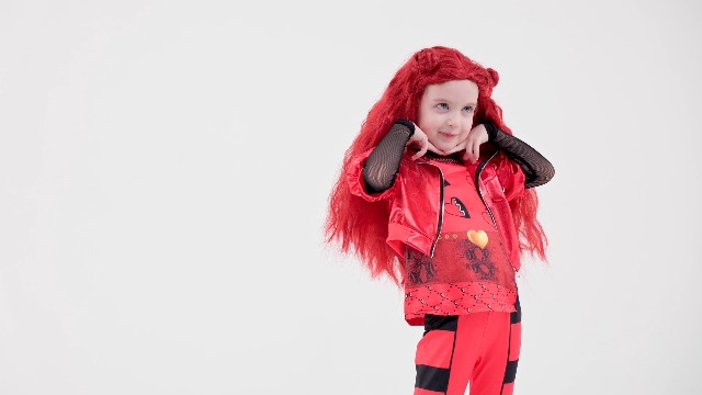 Disfraz Rise of Red Girls para Niñas 4-14 años miniatura 7