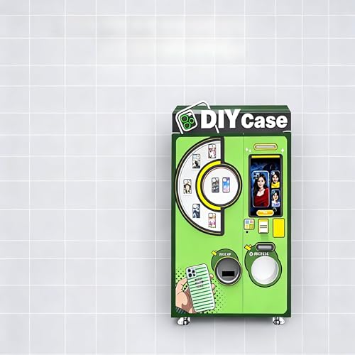 Máquina expendedora de cajas de teléfono de autoservicio, quiosco de impresora personalizado con pantalla táctil automatizada para centro comercial, cine, universidad, campus, fácil uso