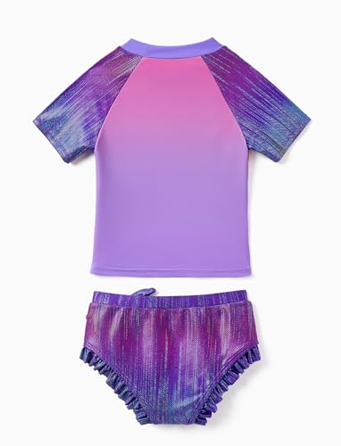 Image of Disney Princess Frozen Marvel Elsa Minnie Toddler Girl Swimsuit Tankini Bathing Suit 2 Piece Swimwear UPF 50+ Rashguard