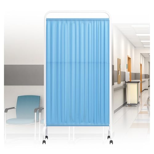 Paravent médical 6 panneaux mobile pour masquer les regards indiscrets - 2