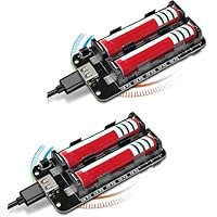 diymore 2PCS Battery Shield V8 3V 5V Micro-USB Tipo C USB