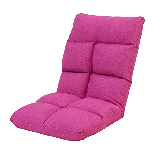 Fauteuil de sol pliable dossier réglable pour soulager le dos sur ordinateur