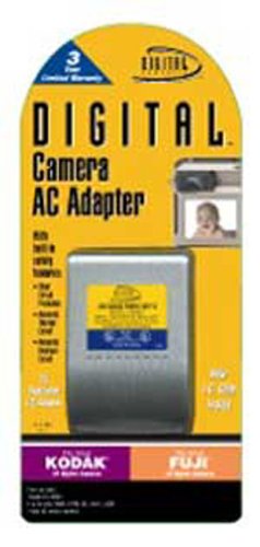 Digital Concepts Universal Multi-voltage AC Adapter for 3V - 7V Digital Cameras