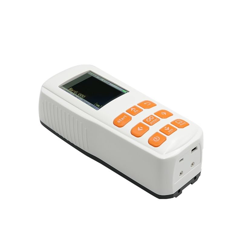 Probador de rugosidad de superficies digital BC-200 profesional for medición de superficies no destructiva con resolución de 0,002 m(BC-200+Curved Surface Sensor)