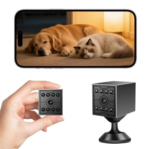 [Scheda TF e memoria cloud] Questa telecamera di sorveglianza wireless supporta schede di memoria da 8-128 GB (non incluse) e cloud storage. Quando la memoria è piena, la fotocamera sovrascrive automaticamente i file più vecchi in modo che le registrazioni della cronologia siano facilmente accessibili.