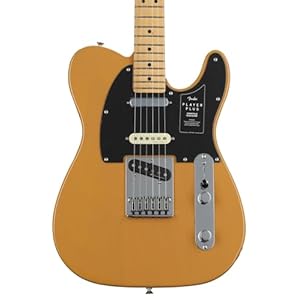 Fender エレキギター Player Plus Nashville Telecaster, Maple Fingerboard, Butterscotch Blonde BTB" 