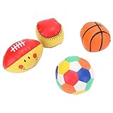 Stressbälle Kinder, PU Leder, Kleine Dekompression, Fußball, Basketball, Baseball, Kinder, Erwachsene, Unterhaltung, Spielzeug, Quetschbare Stressbälle für Spannungsabbau, Entspannungsgeräte
