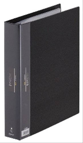 King Jim clear-F Hikutasu classeur a4 noir pour archives de bureau