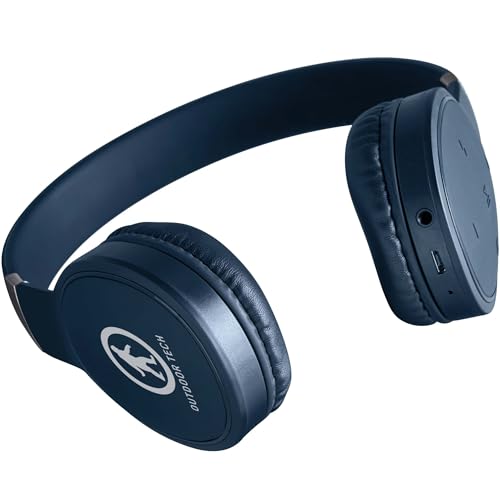 Outdoor Tech - Komodo Over-The-Ear Bluetooth Headphones, Marine Blue - Wired and Wireless, Touch Controls for Music, Microphone, and Answering Phone Calls - Image 3