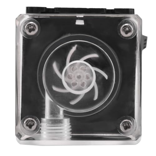 Harewtwy 500 Litri/H Pompa di Raffreddamento Ad Acqua Rumoroso 4 Metri Sollevamento G1/4 per PC Computer CPU