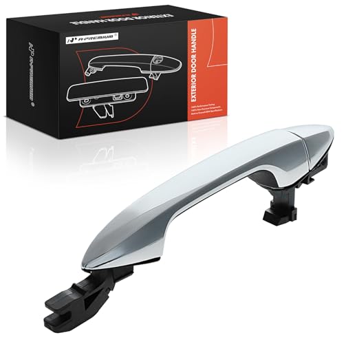 A-Premium Front Right Passenger Side Exterior Door Handle - Compatible with Honda Accord 2013-2017, Pilot 2015-2020 - for Models Without Smart Key Entry, Chrome Finish by A-Premium - Used condition - US$24.79