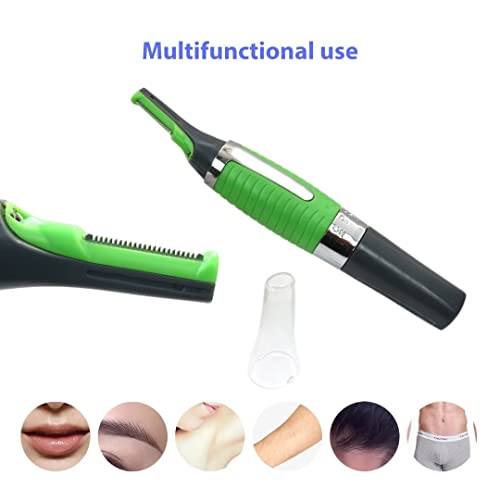 Xiami Eco-Friendly Material & Washable Men Electric Ear Beard Nose Hair Trimmer Eyebrow Mustache Remover Shaver Clipper (Pe) #TOP4