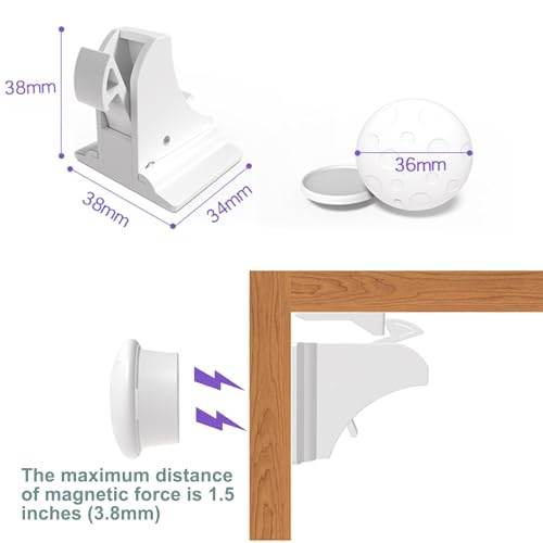Kongnai KN-MAGNETIC LOCKS Cabinet Locks Baby Proofing, Child Safety Magnet Drawer Lock thumb #2