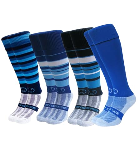 Chaussettes de sport WackySox Nautical Nut pour match de hockey