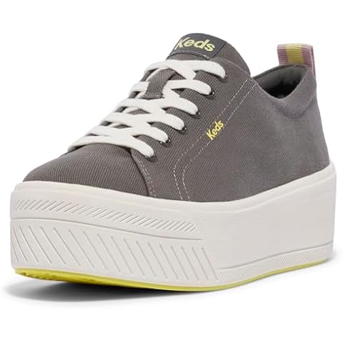 Keds Women's Skyler Lace-Up Sneaker in Charcoal Cover