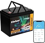 【A+ Grade Cells and Protect Your Appliances】12v lithium battery is made of automotive A+ grade high end cells, standard Group 24 size, higher energy density, 12 volt battery balance voltage performance is very strong, stable voltage won't damage your...