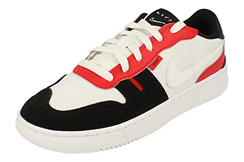 Nike Squash-Type (GS) Trainers CJ4119 Sneakers Shoes (UK 6 US 6.5Y EU 39, White Black University red 101)