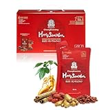 正官庄(ジョンガンジャン) ホンサムウォン(HongSamWon) 高麗人参 サプリ 朝鮮人参 韓国産 6年根 濃縮エキス 紅参(ホンサム) ginseng 厳選植物由来成分配合 栄養ドリンク 国内正規品 50ml×30袋