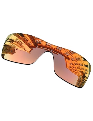 Image of Lenses Replacement for Oakley Batwolf OO9101 Sunglass - Peach Gold Polarized
